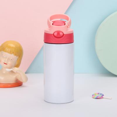 China Wholesale 12oz Kids Water Bottle Sippy Stainless Steel Disposable Sublimation Insulated Tumbler for sale