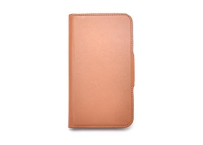 China Tab Closure Folio Phone Case Luxury Leather Material Elegant Appearance for sale