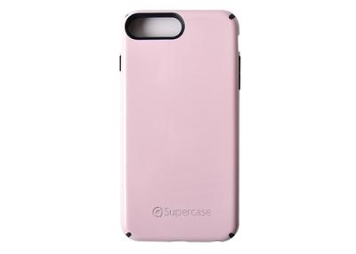 China Elegance 2 In 1 Overmould Plastic Phone Cases With Glossy Surface For iPhone for sale