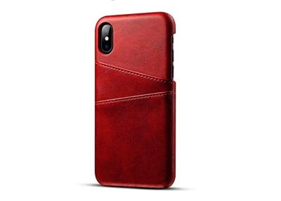 China High Durability Leather Phone Cases Ultra Thin Design Customized Logo Printed for sale