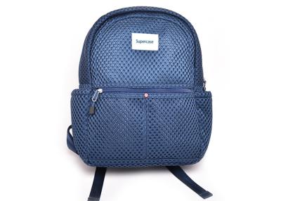 China Mesh Fabric Custom Made Backpacks Spacious Packing Compartment Designed for sale