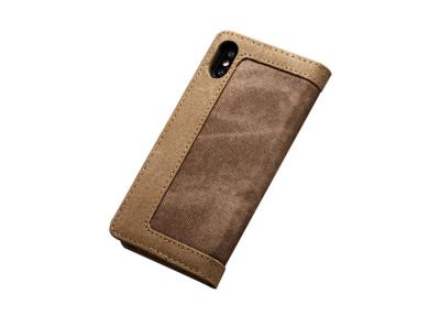 China Card Pocket Type Leather Folio Case , Leather Smartphone Case Shockproof for sale