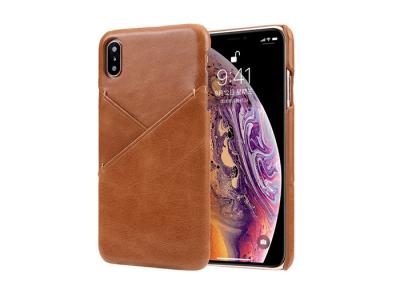 China Brown Surface Rugged Cell Phone Case Cowboy Skin Material OEM / ODM Acceptable for sale