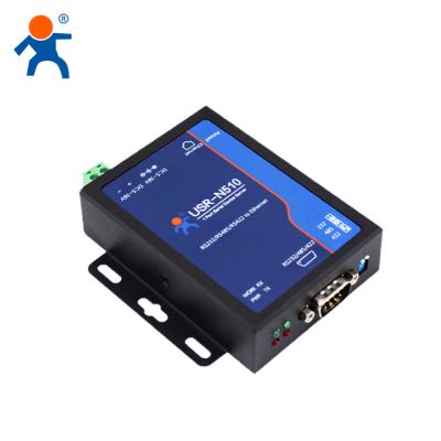 China Industrial Webpage USR-N510 Modbus Ethernet Converter Serial to TCP IP Server with RS232 RS485 RS422 for sale