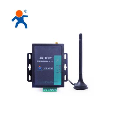 China G786-G External Industrial Serial To 4G LTE Modbus RTU Modem Support To TCP With Power Adapter for sale