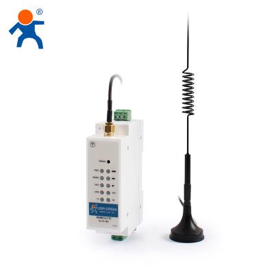 China USR-DR504-G IOT Industrial Global Band Serial to 4G LTE CAT4 Modem with Modbus RTU to TCP for sale