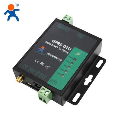 China DNS/DHCP httpd Client USR-730 USRIOT GPRS GSM DTU Serial Modbus RTU RS232 RS485/to GSM support httpd client for sale