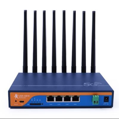 China Industrial cellular network security USR-G810 5G router with USRIOT sim card/5G router for sale