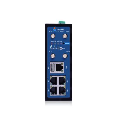 China USR-G809-E 4g Industrial Wireless Router Support Modbus RTU and Modbus TCP Industrial Cellular Conversion for sale