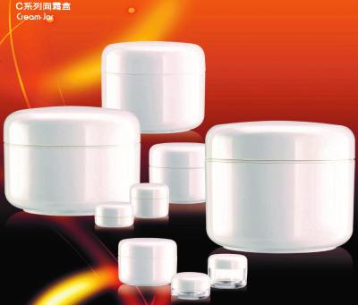 China Skin Care Cream Series C: Plastic Cream Jar Container for sale