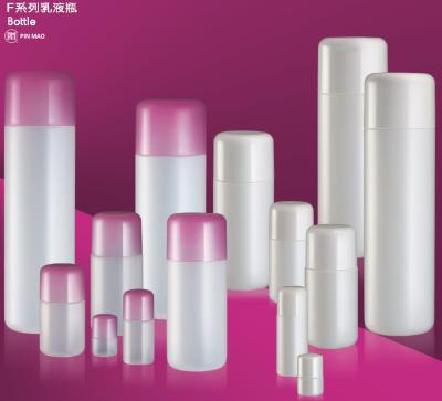 China Non Spill F-Series: HDPE Round Cosmetic Bottle for sale