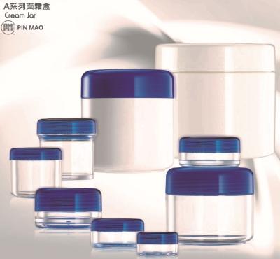 China Plastic PS A-series: Big Small Cream Jar Plastic Case for sale