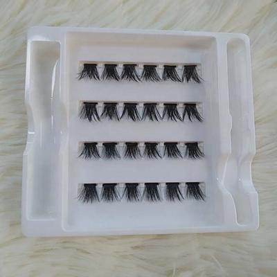 China Long Natural Magical Star Cluster Lashes Magnet Wicks Storage Faux Mink Eyelash for sale