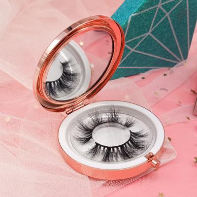 China Best Quality 3D 20Mm Natural False Lashes Mink Lashes No Label Real Mink Lashes for sale