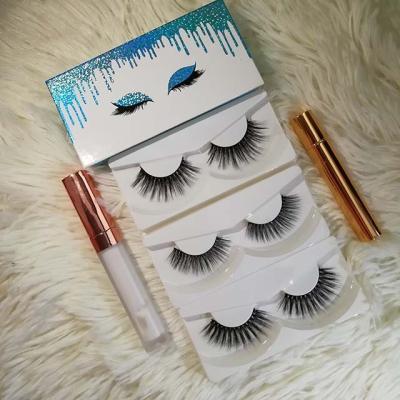 China 3d Nature Eyelash Silk Synthetic Eyelashes 3d 4d 5d 6d Natural False Mink Lashes for sale