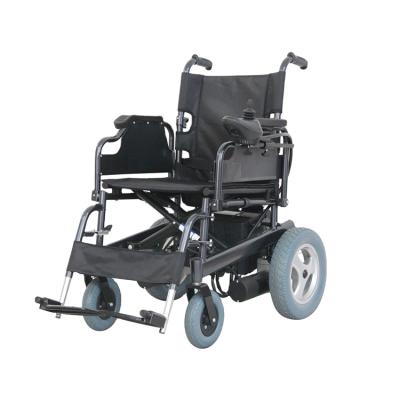 China Electric Wheelchair With Folding Backrest Foshan Power Technic Features Electric Wheelchairs Sale Foldable Battery Powered Wheelchair For Disabled for sale