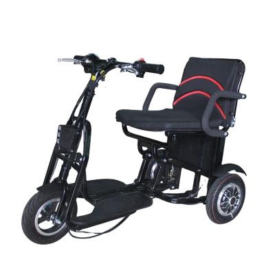 China Kaiyang Electric Folding Handicap Three Wheel Scooter Elderly Disable Heavy Duty 3 Wheeled Mobility Scooter for sale