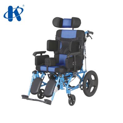 China cerebral palsy quadriplegic wheelchairs for children KY958LC-A cerebral palsy aluminum lightweight wheelchair KY958LC-A for sale