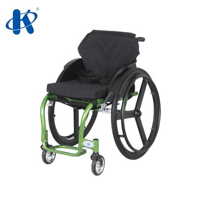 China Kaiyang KY725L-36 Aluminum Light Type Sports Leisure Wheelchair Shape Detachable Wheel Leisure Sport Wheelchair KY725L-36 Manual for sale