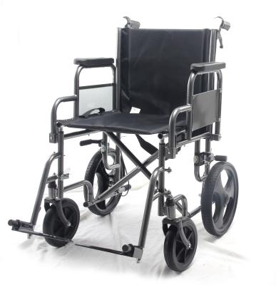 China Hot Sell Steel Frame Transfer Board Wheelchair Brake kaiyang KY904BJ-46 Manufacturer Steel Wheelchair Transfer Wheelchair For Patients for sale