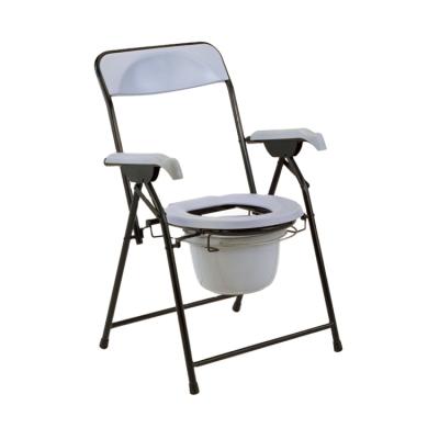 China Kaiyang Chinese Foshan Factory KY899 Toilet Chair Plastic Bucket Steel Frame Cheap Foldable Coated Chair For Senior KY899 for sale