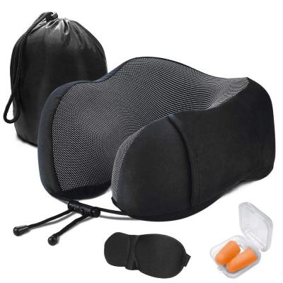 China 2021 Wholesale Amazon Magnetic Car Memory Foam Support Neck Travel Pillow Portable Soft Car. for sale