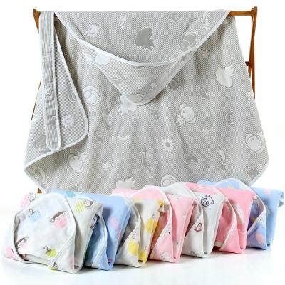 China 100% Organic Cotton Bamboo Baby Compressed Hooded Baby Bath Towel for sale