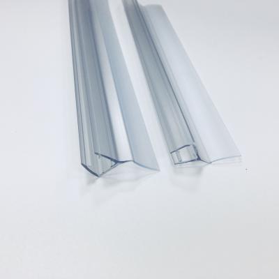 China Modern Waterproof Clear Shower Door PVC Adhesive Tape Slatted Door And Windows Seal Waterproof Sealing Strips for sale