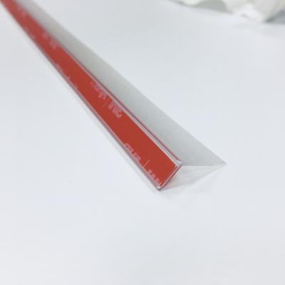 China Modern Door and Window Accessories Sealing Bottom Slatted Door Seal Glass Sealing Strip for Shower Room for sale