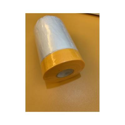 China Factory Hot Selling Kraft Paper Waterproof Pre Plaster Resistant Washi Taped Masking Film For Spray Painting for sale