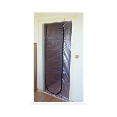 China Traditional Factory Direct Dust Proof Plastic Moisture Proof Barrier Doors Pre-Recorded Zipper Door For Zipper Wall for sale