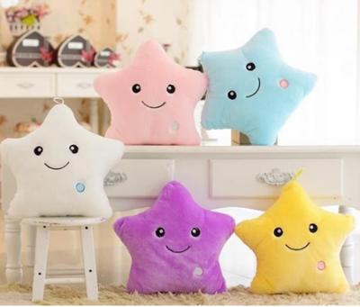 China Plush Toys Led Custom Kids Star Plush For Decoration Soft Light Up Toy for sale