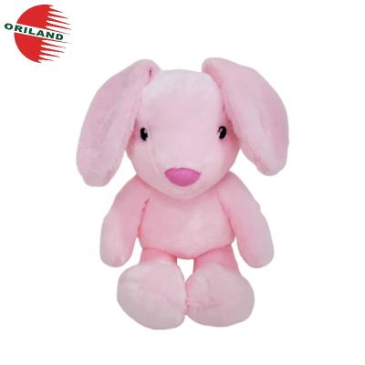 China Soft Toy Gift Cute Kids Stuffed Rabbit Movable Rabbit Plush Airbag Ears Toy for sale