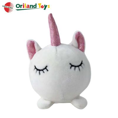 China Squishy Plush Ball Memory Foam Squishy Stuffed Soft Plush Unicorn Squishy Ball Toys For Crane Claw Machine for sale