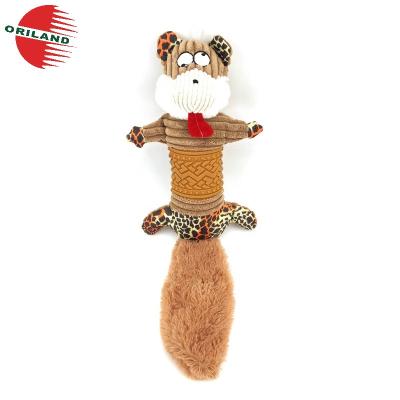 China Durable Durable TPR Squeaky Plush Toy Dog Pet Dog Chew Toys for sale