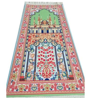 China 2020 new design colorful cheap wholesale kids anti-slip mini muslim prayer mat for sale