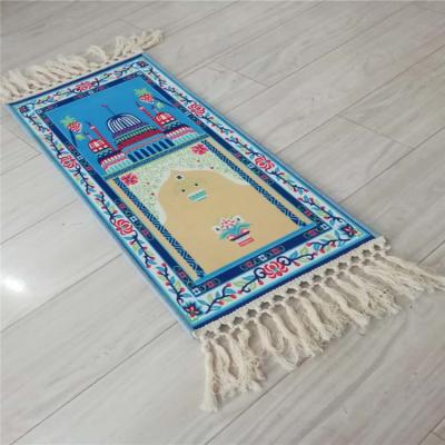 China Carpet for mosque masjid wholesale polyester muslim prayer carpet for mosque for sale