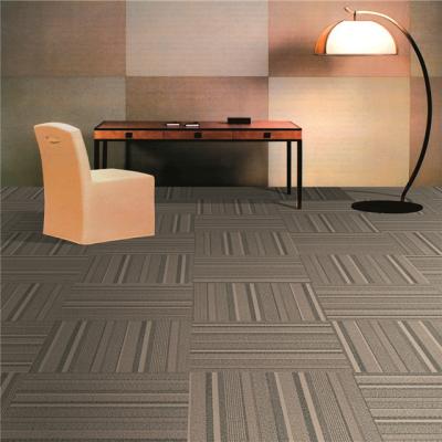 China 60*60 Reversible Removable Cheap Office PP Carpet Tile 50*50 for sale