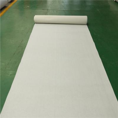 China Plain Ribbed Commercial Non Woven Needle Punch Carpet For Exhibition for sale