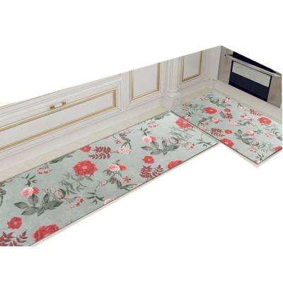 China Adhesive-Protective Kitchen Door Entrance Mat With Water Absorb for sale