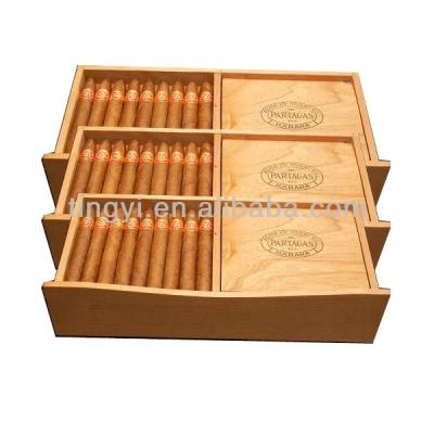 China Recyclable Wooden Wholesale Wooden Inlay Boxes Durable Cinnamon Cigar Boxes Packaging for sale