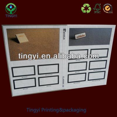 China Catalog Printing Paper Manual Or Brochure Printing Custom Folder Printing for sale