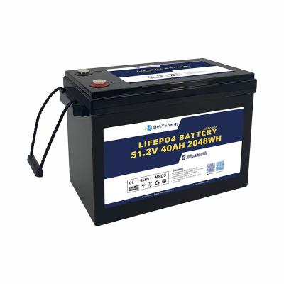 中国 Bely Energy 5000 Cycles 40AH 48V LiFePO4 Battery For Yachit 100% DOD Solar Use 販売のため