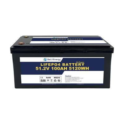 China High Power Energy Storage 51.2V100Ah Rechargeable Power Battery For Home Energy System for sale