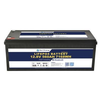 China LiFePO4 Battery 12V 560Ah Rechargeable Economic Environmental Protection 5000 Cycles 12v Lifepo4 Battery Pack for sale