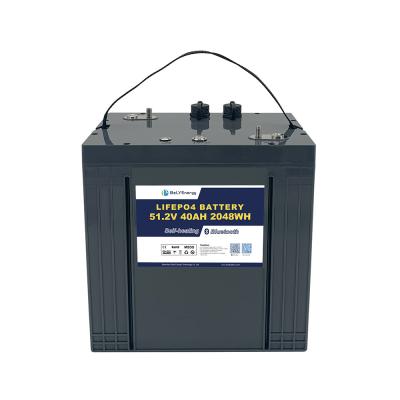 China Lead Acid Replacement Golf Cart Lithium Battery with communication function 48V40AH for sale