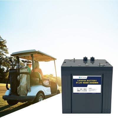 China 5000 Cycles High Power Fast Charging Lithium Ion Battery 48V40Ah For Golfcart for sale