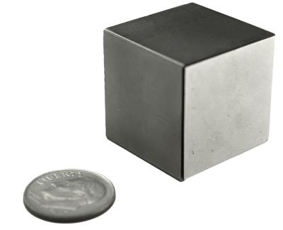 China Kellin Neodymium Block Applied Magnets Strong N52 Neodymium Magnet 1 inch Cube for sale