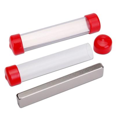 China Kellin Neodymium Magnet Bar N45 Industrial Strength NdFeB Block Magnet Set Plated Tube Packed Magnetic Bar for sale