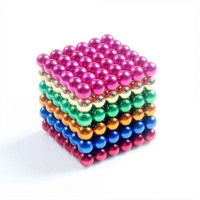 China Kellin Neodymium Magnetic Balls Colorful 5mm Magnetic Balls 216 pcs Neocube for Imagination for sale